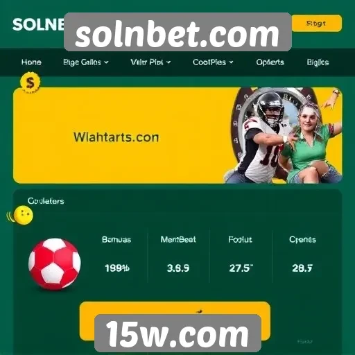 Promoções e bônus disponíveis no site solnbet.com